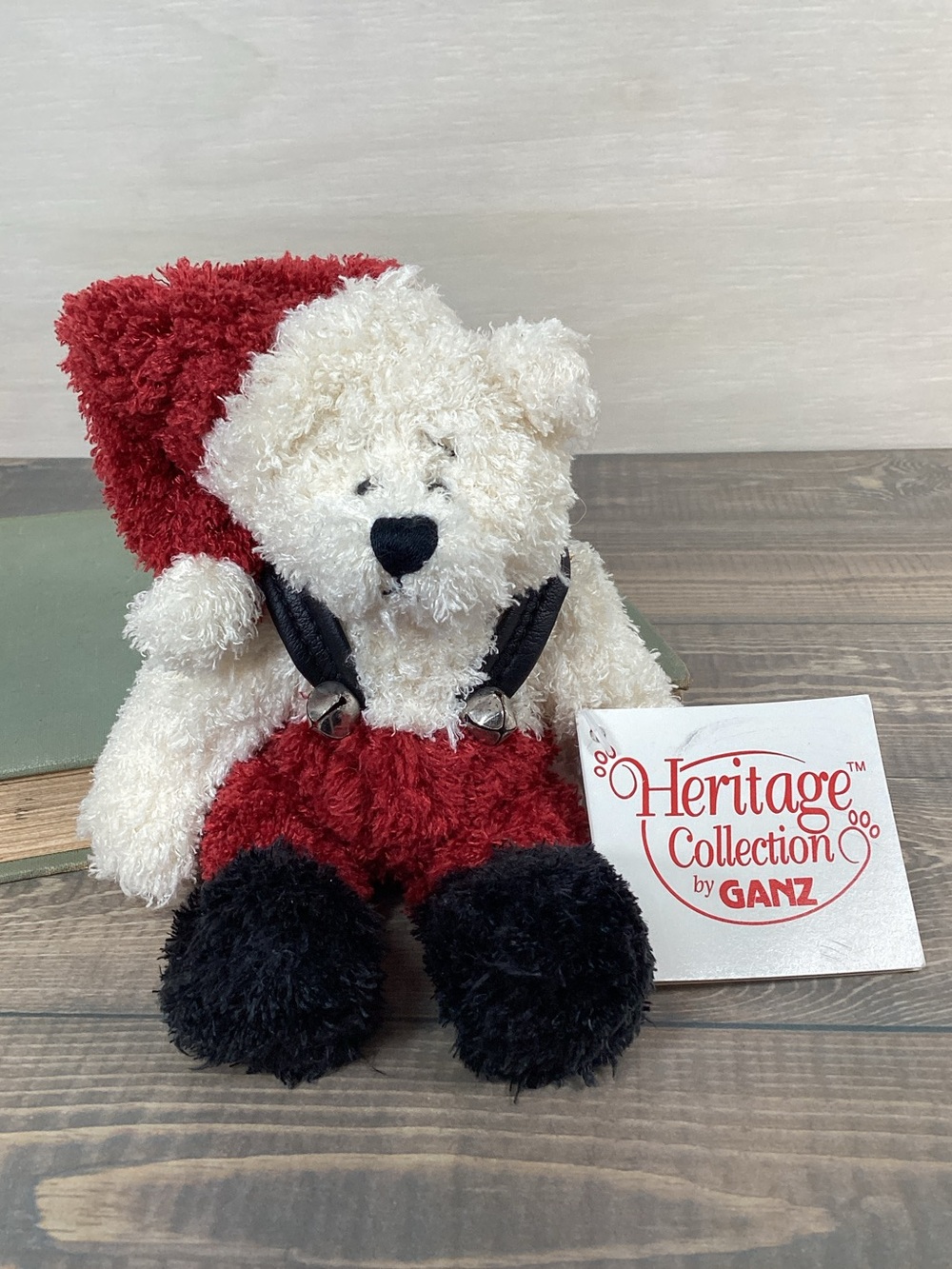 Ganz Heritage Collection Christmas Santa Bear Stuffed Animal